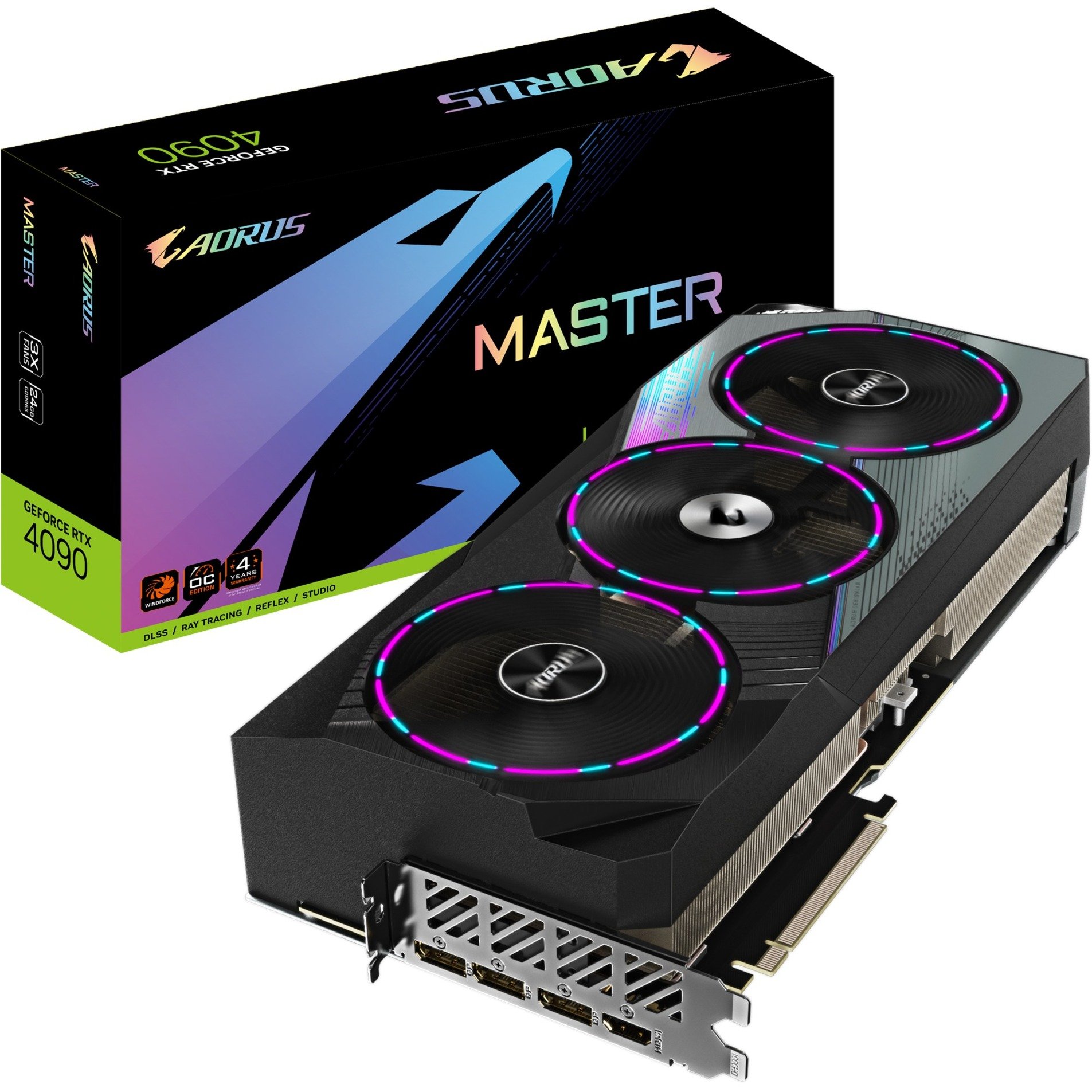 GeForce RTX 4090 AORUS MASTER 24G